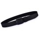 130cm Men Women Nylon Canvas Adjustable Quick Release Tactical Belt No Metal Military 3.8cm Width Anti Allergy Waistband