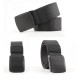 130cm Men Women Nylon Canvas Adjustable Quick Release Tactical Belt No Metal Military 3.8cm Width Anti Allergy Waistband