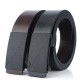 130cm L13 Men Cow Leather Waist Belt Zinc Alloy Buckle Adjustable Durable Casual Belt