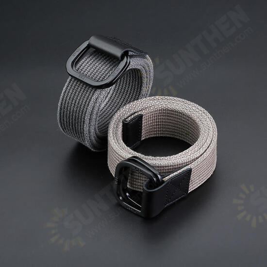 140cm DB02 Punch Free Buckle Canvas Waist Belt Tactical Belt For Outdoor Sports Hunting