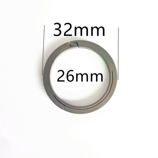 18/22/26/32mm Diameter Titanium Alloy Key Ring Hanging Buckle Keychain EDC Hunting Camping