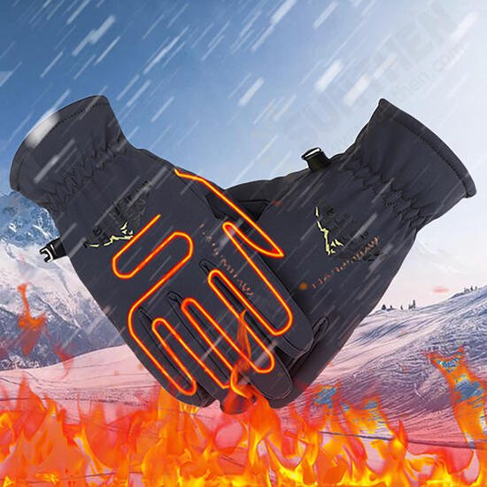 1Pair 8.99 Outdoor Non-slip Windproof Warm Thermal Gloves Ski Snow Cycling Waterproof Winter Glove