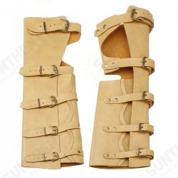 1Pair Leather Arm Support Outdoor Hunting Tactical Hand Bracers 1Pair Leather Arm Support Outdoor Hunting Tactical Hand Bracers