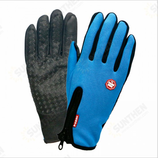 1Pair Touch Screen Tactical Glove Winter Sport Skiing Gloves Zipper Thermal Warm Gloves 1Pair Touch Screen Tactical Glove Winter Sport Skiing Gloves Zipper Thermal Warm Gloves