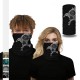 25x50cm Multifunction Face Scarf Cover Mask,Polyester Digital Printed Sun Dust Bandanas,Wind-proof Dust-proof UV Protection Neck Gaiter for Fishing Motorcycling Running