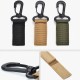 360° Rotatable Tactical Belts Buckle Outdoor Climbing Buckle Key Ring