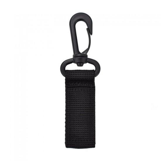 360° Rotatable Tactical Belts Buckle Outdoor Climbing Buckle Key Ring