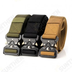 3.8CM 125CM Leisure Men Women Camouflage Tactical Belt Military Long Belt With Aluminium Buckle Camping Pants Strip 3.8CM 125CM Leisure Men Women Camouflage Tactical Belt Military Long Belt With Aluminium Buckle Camping Pants Strip