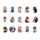 3D Digital Printing Multifunction Sun Dust Bandanas,Headscarf,Face Scarf Cover Mask ,Headband,Dust-proof UV Protection Neck Gaiter