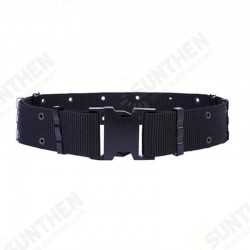 54cm Diameter Nylon Tactical Belt Inserting Quick Release Buckle Waist Belt Band Hunting Camping Sport Nylon Belts