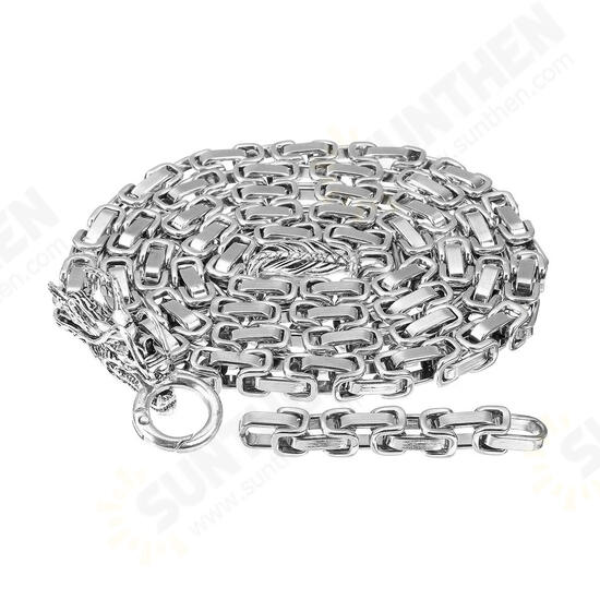 6 Type Titanium Steel Keel Self-protecion Arms Necklace Tactical Whip Waist Chain