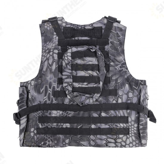 600D Nylon Plate Carrier Tactical Vest Outdoor Hunting Protective Adjustable Vest for Combat Accessories