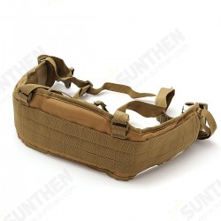 600D Oxford Cloth Tactical Duty Belt Soft Padded Belt with Suspender Webbing Camping Hunting Fishing 600D Oxford Cloth Tactical Duty Belt Soft Padded Belt with Suspender Webbing Camping Hunting Fishing