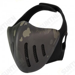 MK036 TPU Tactical Mask Outdoor Hunting Cycling Sports Masks With Head Cover-Camouflage MK036 TPU Tactical Mask Outdoor Hunting Cycling Sports Masks With Head Cover-Camouflage