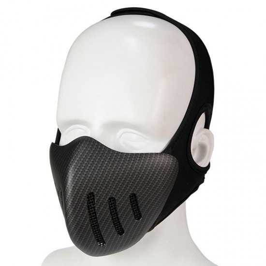 MK036 TPU Tactical Mask Outdoor Hunting Cycling Sports Masks With Head Cover-Camouflage