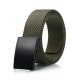 120cm Tactical Belt Nylon Waist Belts Alloy Buckle Casual Waistband