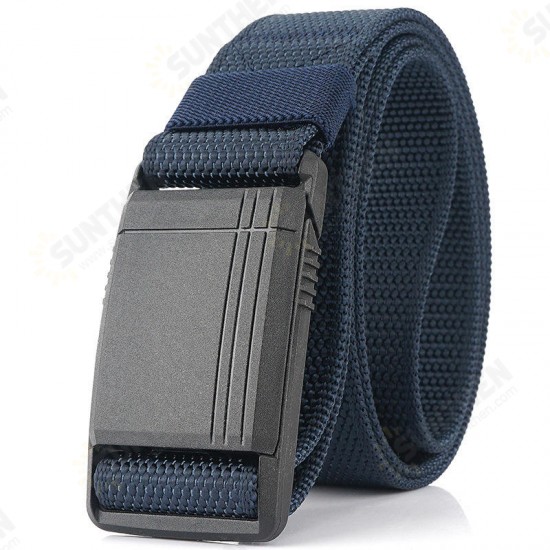 125cm Men's Nylon Belt Magnetic Quick Buckle Tactical Belt