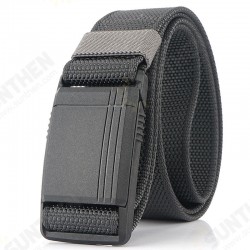 125cm Men's Nylon Belt Magnetic Quick Buckle Tactical Belt 125cm Men's Nylon Belt Magnetic Quick Buckle Tactical Belt
