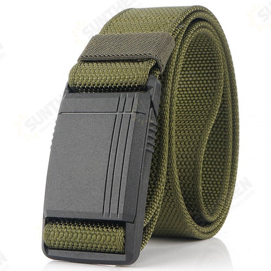 125cm Men's Nylon Belt Magnetic Quick Buckle Tactical Belt