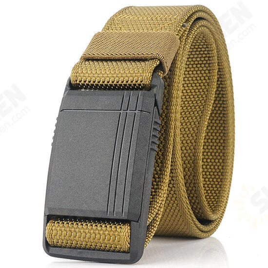 125cm Men's Nylon Belt Magnetic Quick Buckle Tactical Belt