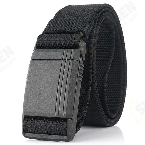 125cm Men's Nylon Belt Magnetic Quick Buckle Tactical Belt