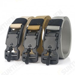 25W 125cm Nylon Tactical Belt Outdoor Leisure Belt with Non functional Buckle Magnetic Buckle 25W 125cm Nylon Tactical Belt Outdoor Leisure Belt with Non functional Buckle Magnetic Buckle