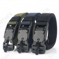 25W 125cm Nylon Tactical Belt Outdoor Leisure Belt with Non functional Buckle Magnetic Buckle 25W 125cm Nylon Tactical Belt Outdoor Leisure Belt with Non functional Buckle Magnetic Buckle