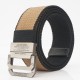 2SD 125CM Nylon Tactical Belt Outdoor Leisure Double Zinc Alloy Waist Belts