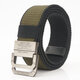 2SD 125CM Nylon Tactical Belt Outdoor Leisure Double Zinc Alloy Waist Belts