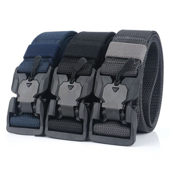 MB19 125cm x 3.8cm Military Tactical Belt Adjustable Nylon Belt Waist Belt Polyester Magnetic Buckle