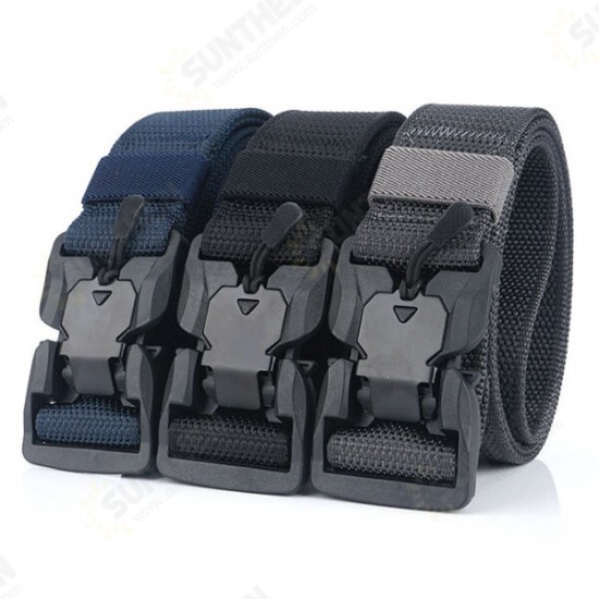 MB19 125cm x 3.8cm Military Tactical Belt Adjustable Nylon Belt Waist Belt Polyester Magnetic Buckle