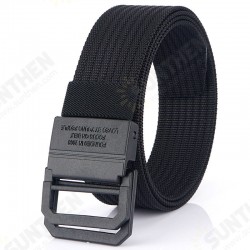 Nylon 125cm Tactical Belt Double Ring Heavy-Duty Quick-Release Metal Buckle Belt Nylon 125cm Tactical Belt Double Ring Heavy-Duty Quick-Release Metal Buckle Belt