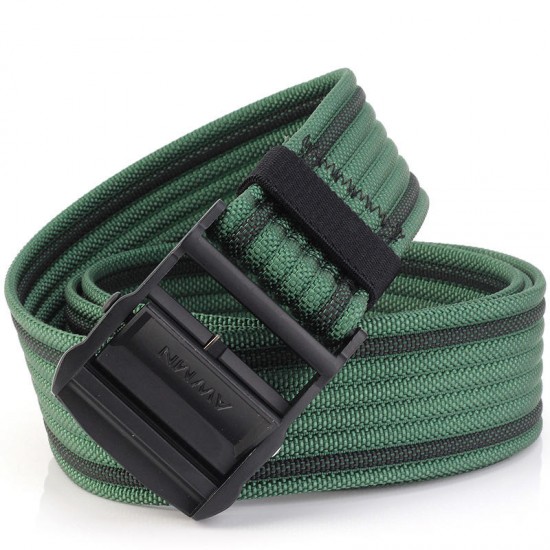 S02 120cm Belts for Men Women Camouflage Belt Military Tactical Belt Buckle Hanger Leisure Camping Pants Canvas Fabric Belt