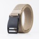 S03 125cm Belts Men Women Camouflage Military Tactical Belt Buckle Hanger Canvas Fabric Belt