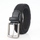 SL07 110cm 3.5cm Elastic Tactical Belt Quick Release Buckle Casual Belt