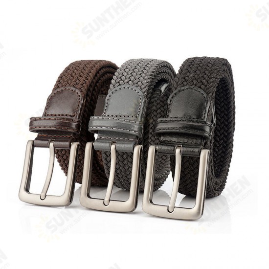 SL07 110cm 3.5cm Elastic Tactical Belt Quick Release Buckle Casual Belt