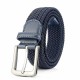 SL07 110cm 3.5cm Elastic Tactical Belt Quick Release Buckle Casual Belt