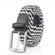 SL07 110cm 3.5cm Elastic Tactical Belt Quick Release Buckle Casual Belt