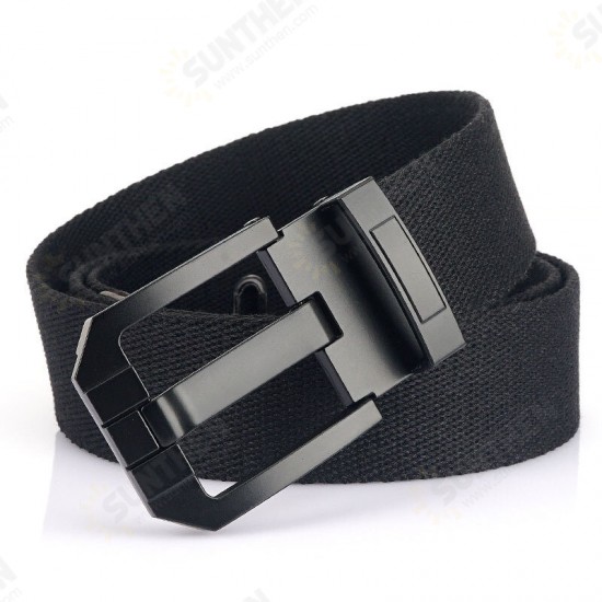 Tactical Canvas Belt Adjustable Length Breathable and Hardwearing Outdoor Men's Casual Belt