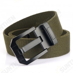 Tactical Canvas Belt Adjustable Length Breathable and Hardwearing Outdoor Men's Casual Belt
