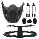 Anti Dust Breathable CS Mask Safety Protective Tactical Half Face Mask Adjustable Elastic Bandage Masks