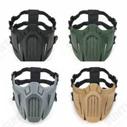 Anti Dust Breathable CS Mask Safety Protective Tactical Half Face Mask Adjustable Elastic Bandage Masks Anti Dust Breathable CS Mask Safety Protective Tactical Half Face Mask Adjustable Elastic Bandage Masks
