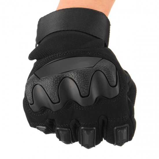 1 Pair Tactical Gloves Microfiber Nylon Multifunction Shockproof Anti-slip Tactical Gloves Hunting Gloves Work Gloves