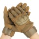 1 Pair Tactical Gloves Microfiber Nylon Multifunction Shockproof Anti-slip Tactical Gloves Hunting Gloves Work Gloves