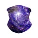 Basic Unisex 25x50cm Multifunction Polyester Starry Sky Digital Printed Headscarf Wind-proof Dust-proof Neck Protector Face Mask Fishing