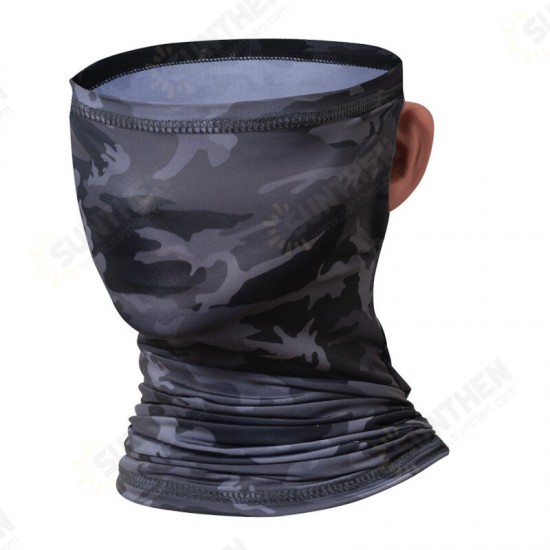 Breathable Ice Silk UV Protection Neck Gaiter Half Face Cover Sunscreen Absorb Sweat Mask Neck Scarf For Running Fishing Cycling Breathable Ice Silk UV Protection Neck Gaiter Half Face Cover Sunscreen Absorb Sweat Mask Neck Scarf For Running Fishing Cycling