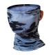 Breathable Ice Silk UV Protection Neck Gaiter Half Face Cover Sunscreen Absorb Sweat Mask Neck Scarf For Running Fishing Cycling