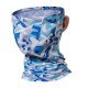 Breathable Ice Silk UV Protection Neck Gaiter Half Face Cover Sunscreen Absorb Sweat Mask Neck Scarf For Running Fishing Cycling