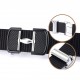 125CM Thickened Leisure Canvas Breathable Waist Belt Metal Press Buckle Belt Men's Elastic Tactical Belt