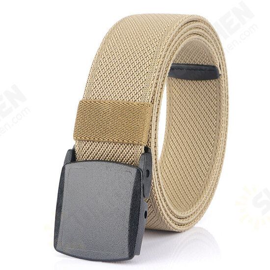 125cm 3.8cm Width Men Fashion Nylon Automatic Buckle Waist Belts Quick Unlock Tactical Belt For Outdoor Sports Training